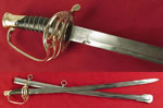 Replica of Confederate Foot Officer's Sword